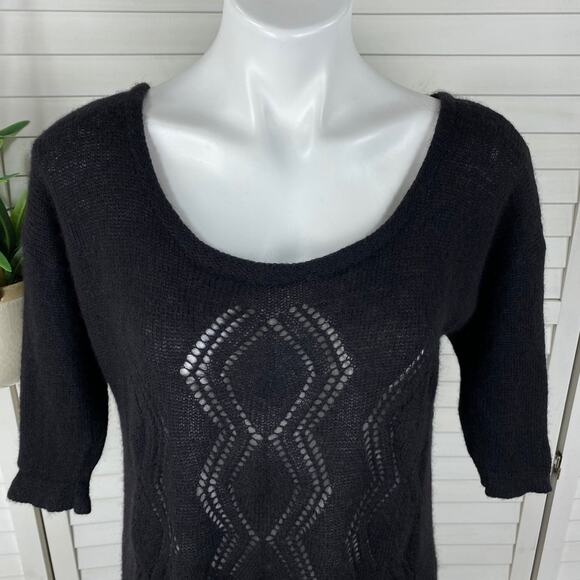 Peruvian Connection Angelica Pullover Baby Alpaca Wool Blend Sweater Womens M - Picture 2 of 7